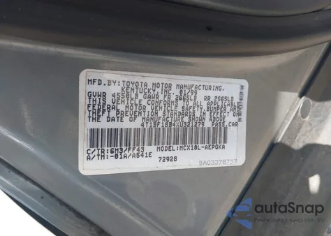 1999 Toyota Avalon Xls из США, поврежденный, VIN 4T1BF18B4XU321279